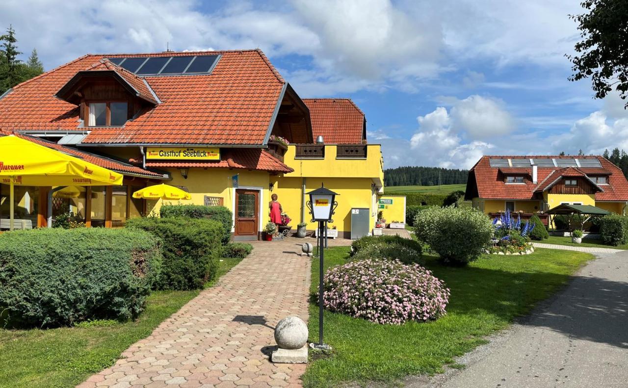 Hotel Gasthof Seeblick Zeutschach Buitenkant foto