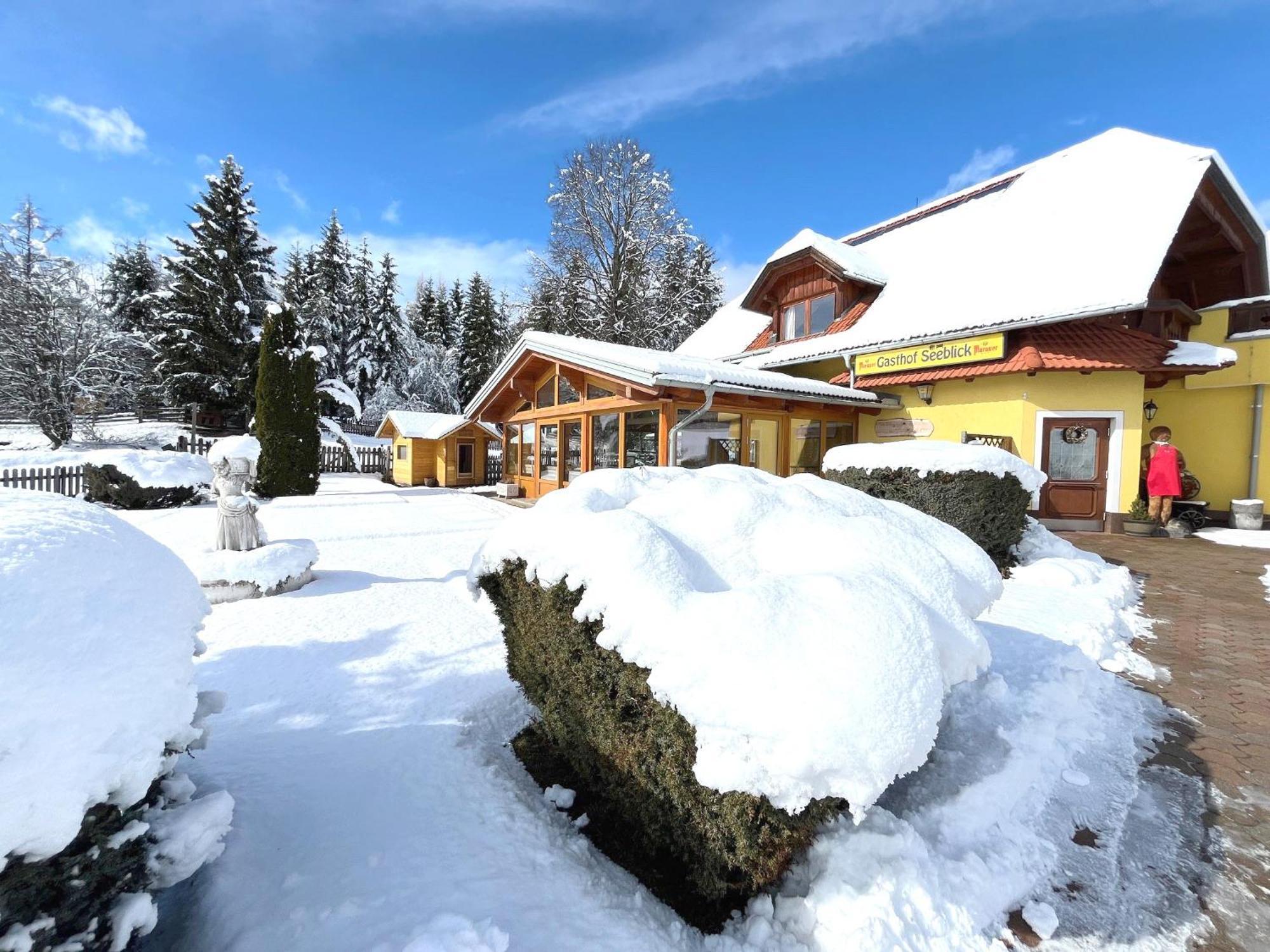 Hotel Gasthof Seeblick Zeutschach Buitenkant foto